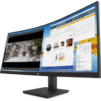 HP 34" M34d WQHD Curved Monitor | 3B1W4AA#ABU HP Monitor Euronics Ireland