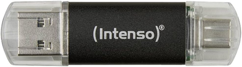 Intenso Twist Line 32GB USB 3.2 Dual Flash Drive, USB-C & USB-A - Anthracite - view 5