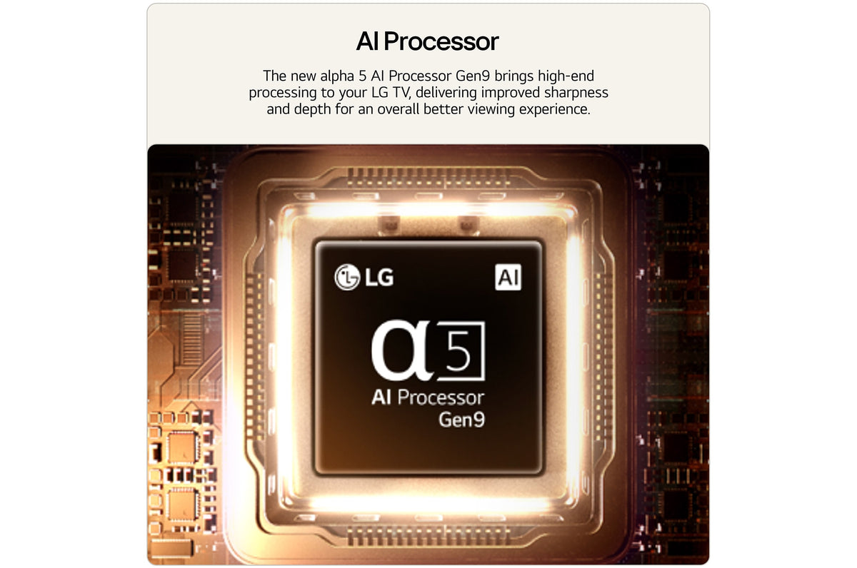 LG 43" LB65 Full HD AI Smart TV (2026) - Alpha 5 AI Processor Gen9