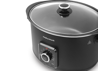 Morphy Richards Slow Cooker Easy Time 6.5L Black product image