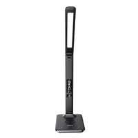 Groov-e Ares LED Desk Lamp with Wireless Charging and Clock Black - official product image