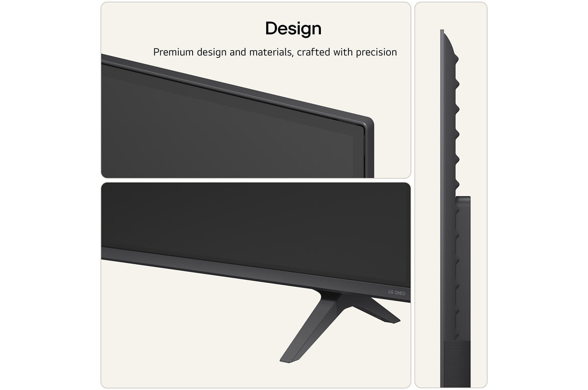 LG 65" QNED72 QNED AI Mini LED 4K Smart TV (2026) - design details