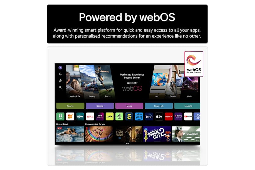 LG QNED AI 50" 4K HDR Smart TV | 50QNED70A6A.AEK