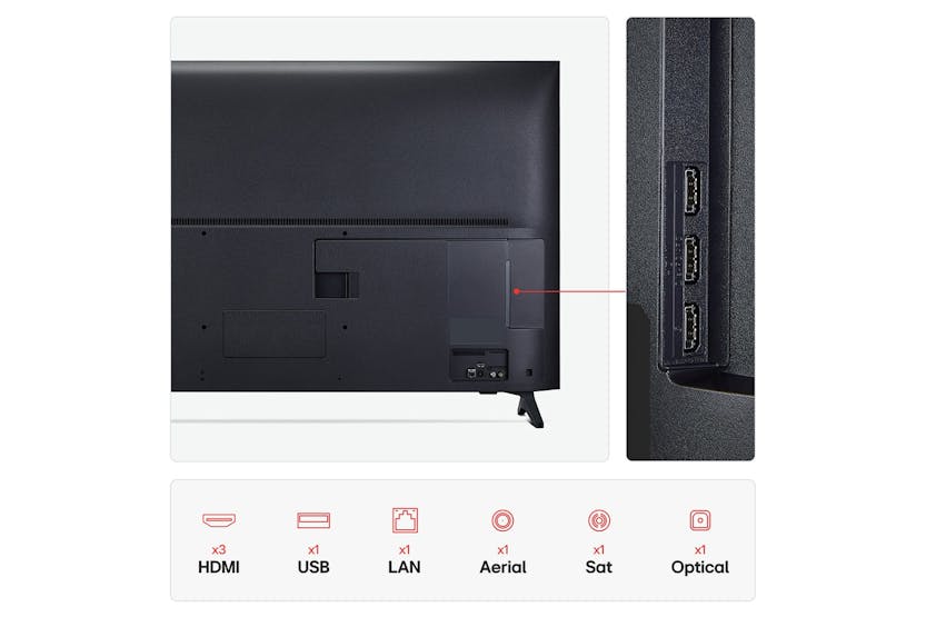 LG QNED AI 50" 4K HDR Smart TV | 50QNED70A6A.AEK