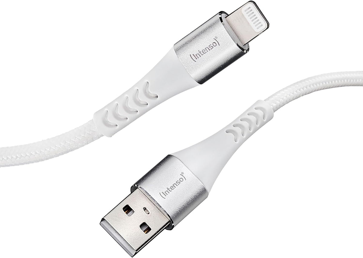 Intenso C315C USB-C to USB-C Nylon Cable 1.5m 60W - White - view 2