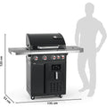 Landmann Fryton 4.1 Cast Iron Gas BBQ with Integrated 3.5L Hot Air Fryer | 7982 Landmann Outdoor Grill Euronics Ireland