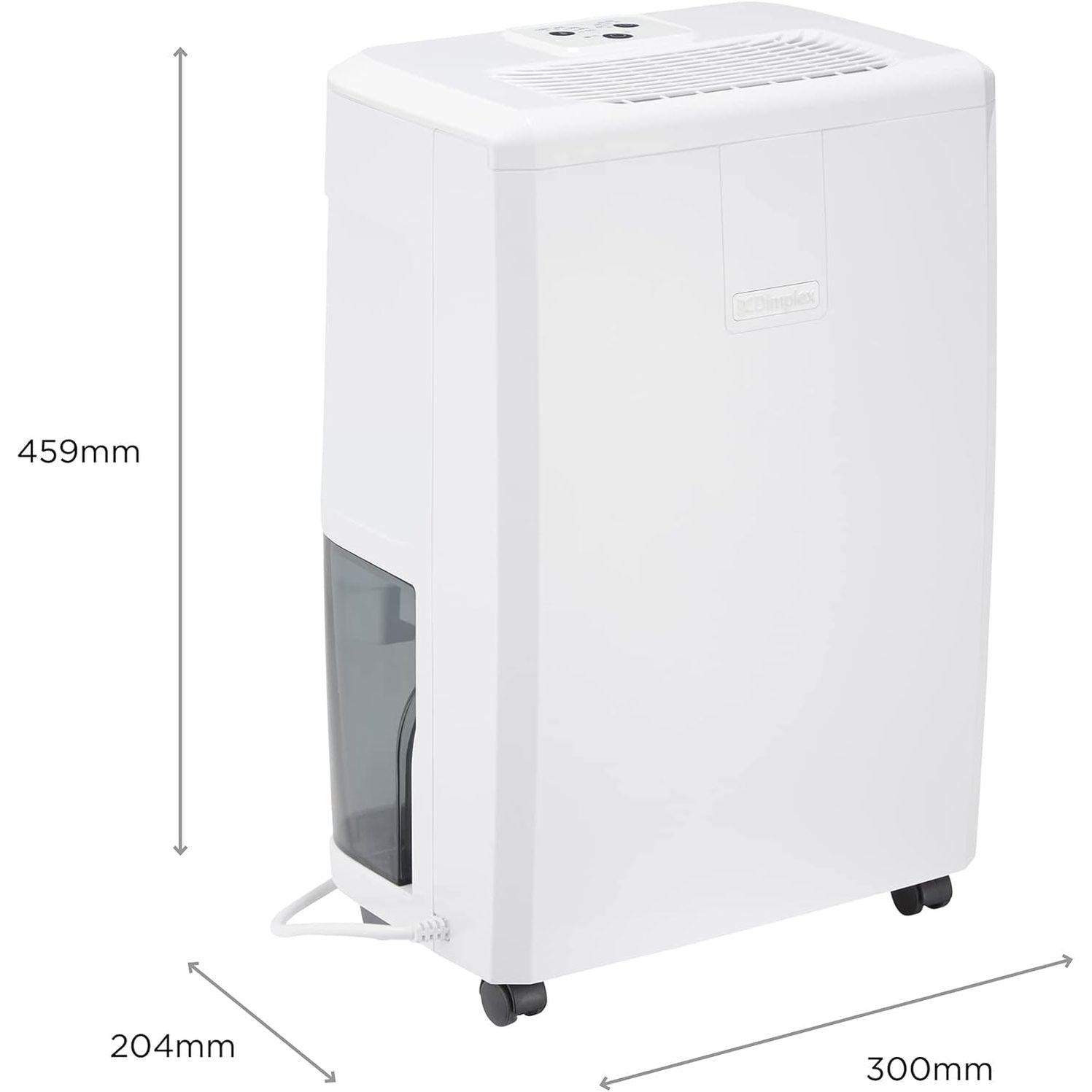 Dimplex 10L EverDri dehumidifier with electronic humidistat and timer White | EverDri10L