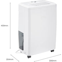 Dimplex 10L EverDri dehumidifier with electronic humidistat and timer White | EverDri10L