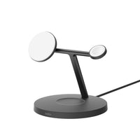 Belkin BoostCharge Pro 3-in-1 Wireless Charging Stand with Qi2 15W Black product image