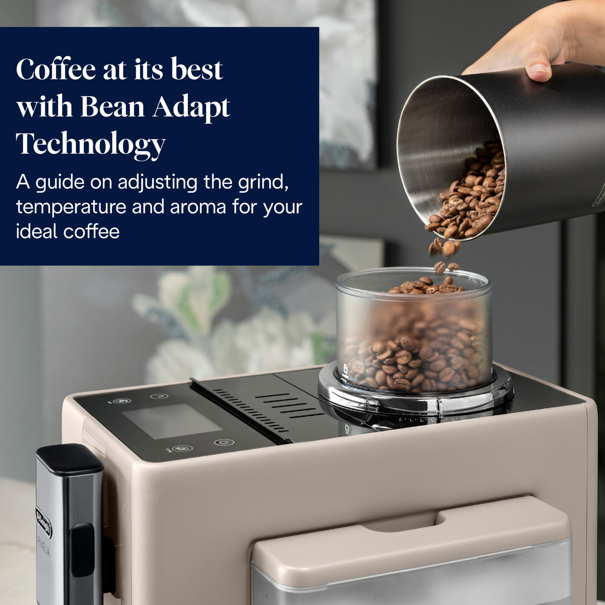 De’Longhi Rivelia Bean-to-Cup Coffee Machine – view 6