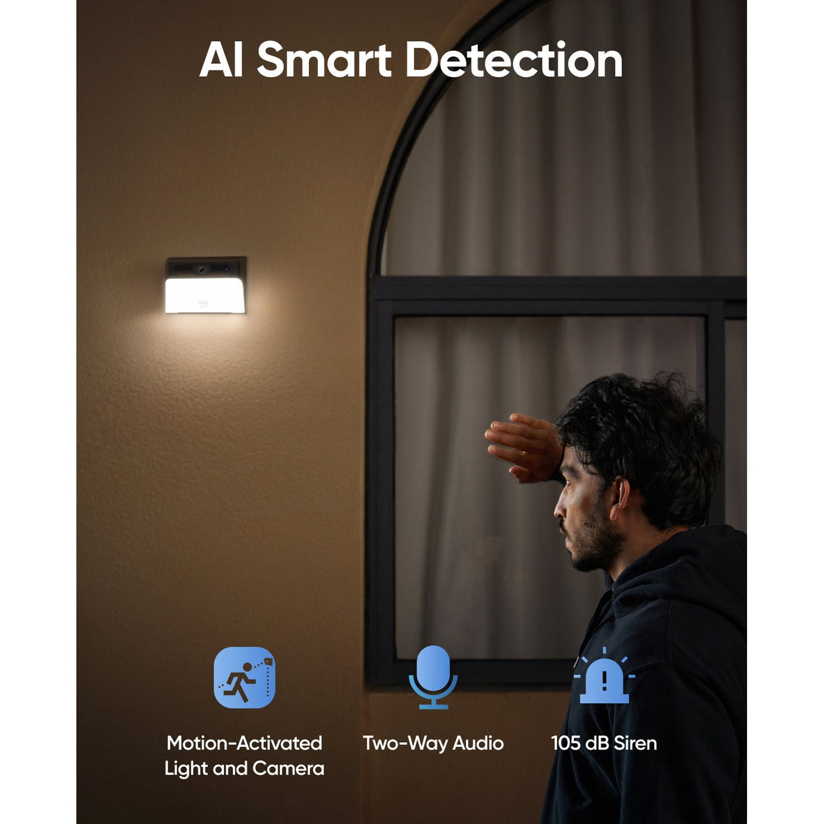 Eufy Solar Wall Light Cam S120 2K Smart Camera – view 6