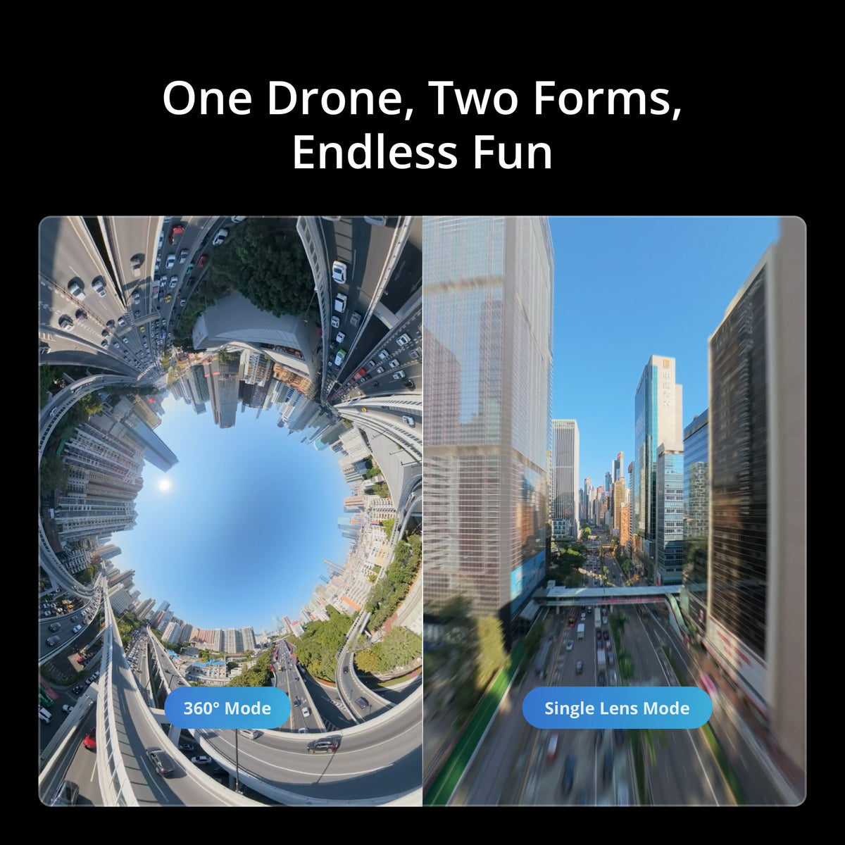 DJI Avata 360 Fly More Combo (DJI RC 2) - 360° creative modes