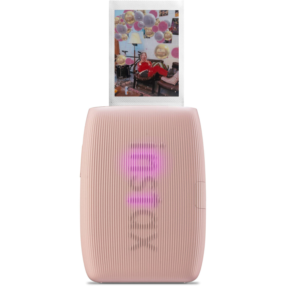 FUJIFILM instax mini Link 3 Smartphone Printer Rose Pink - printing an instax mini photo