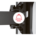 One For All Solid Wall Mount, Tilt & Turn 120, 32"-84", Max 60kg