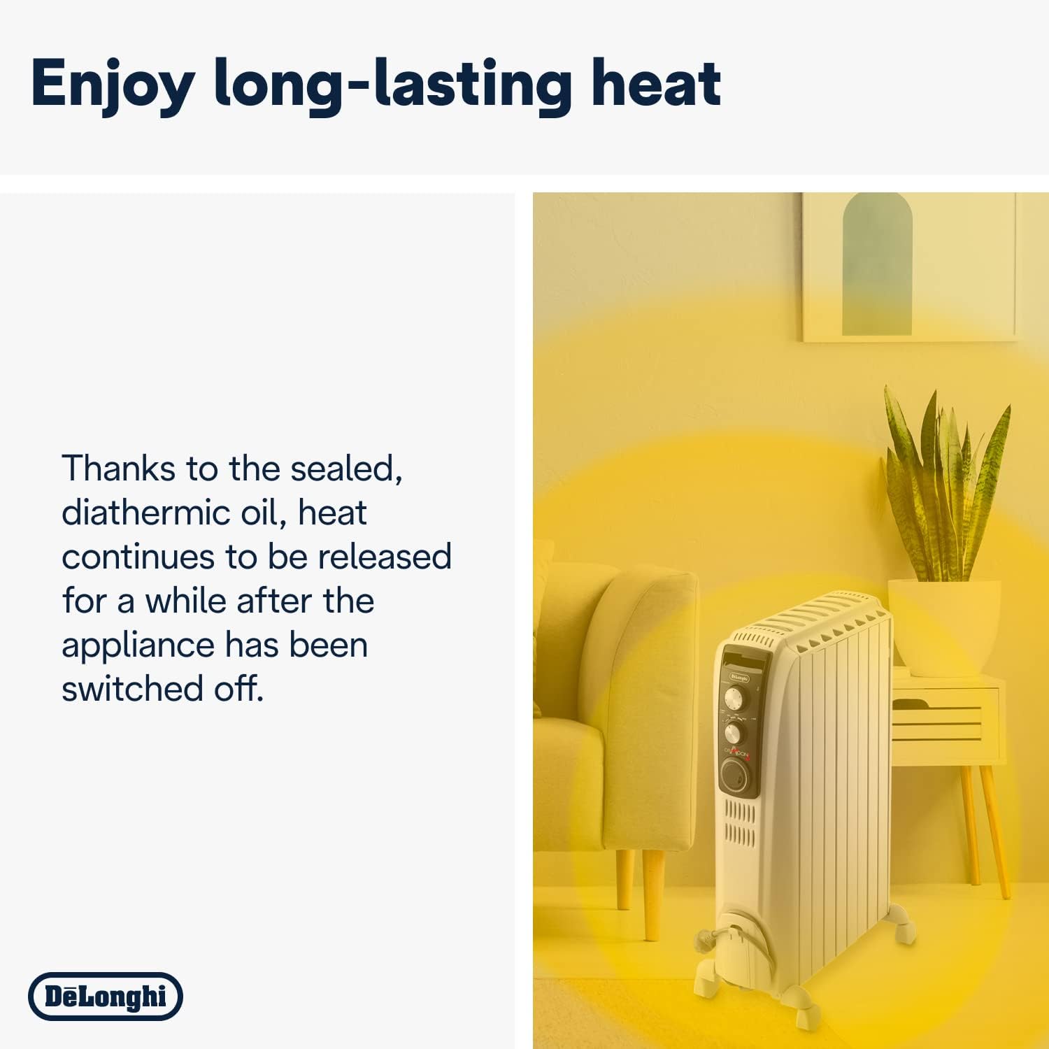 DeLonghi Dragon 4 2KW Oil Filled Radiator | TRD40820T