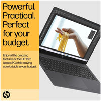 HP 15.6" FHD LCD, AMD Ryzen 5 7520U Quad-Core, 8GB LPDDR5 RAM, 512GB SSD | BM2V0EA#ABU