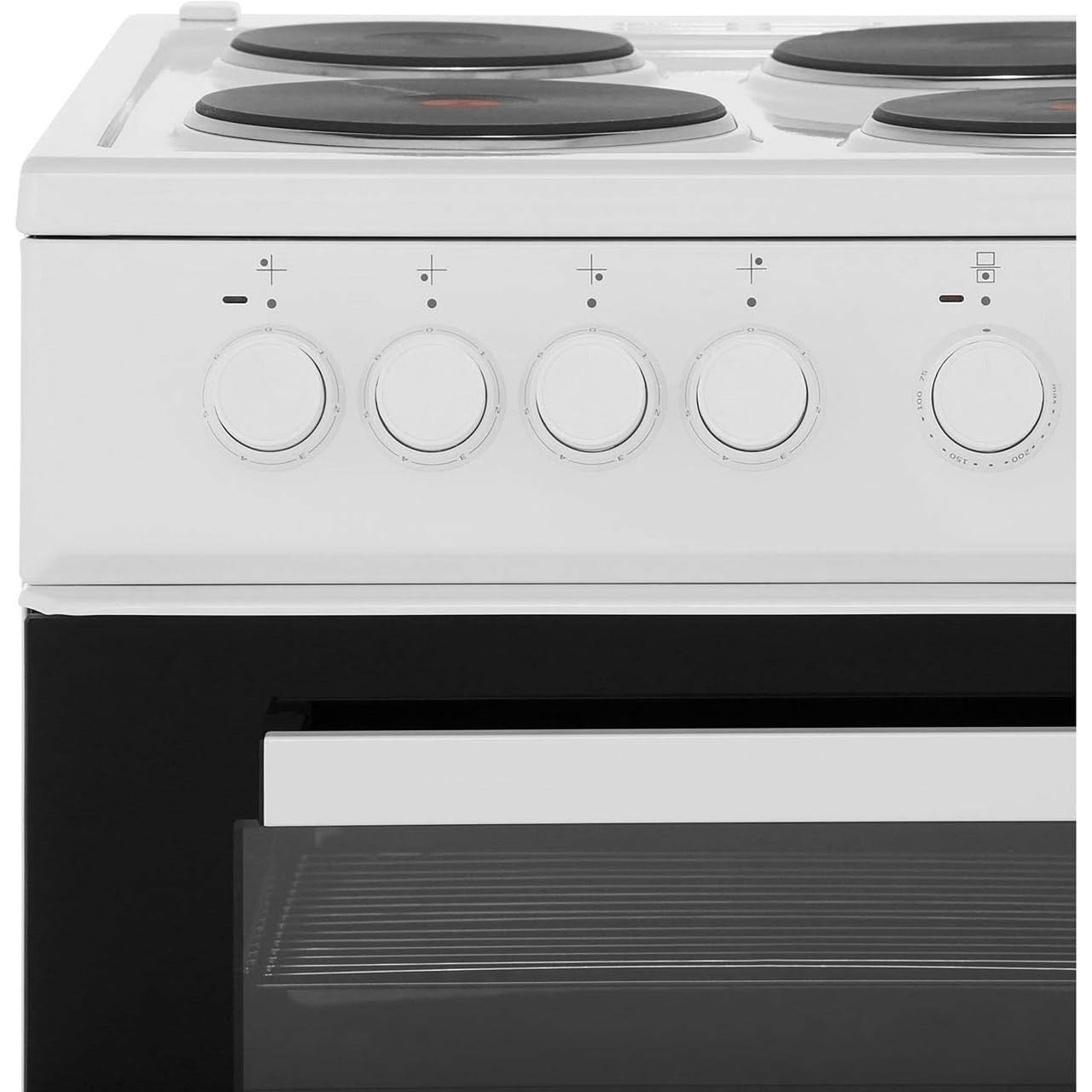 Beko 50cm Electric Fan Oven | KD533AW Beko Cooker Euronics Ireland