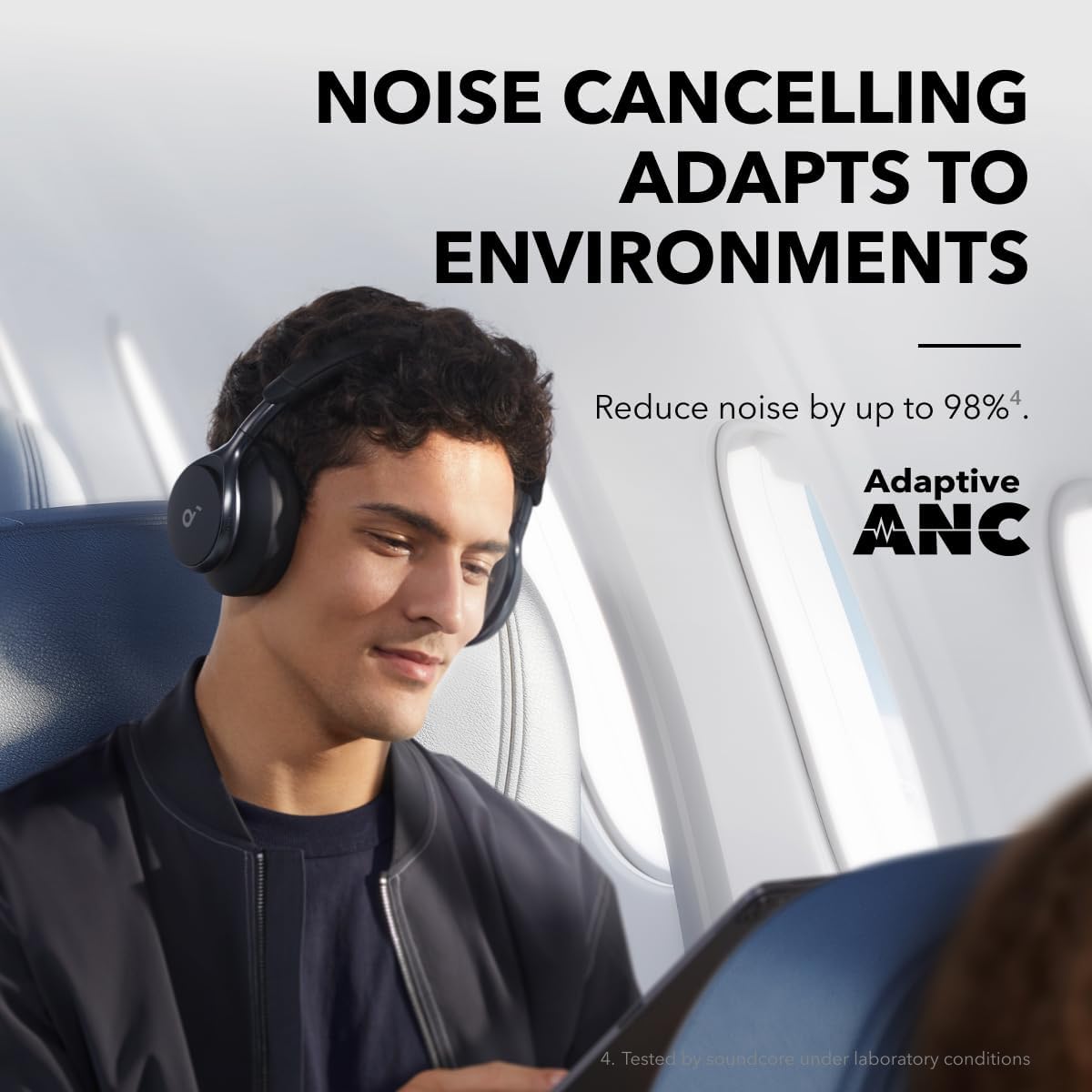 Soundcore Space One Wireless ANC Headphones - Black | A3035G11