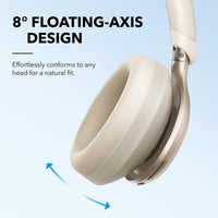 Soundcore Space One Adaptive ANC Headphones - White | A3035G21