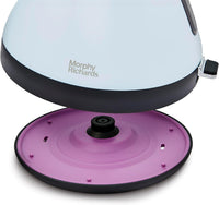 Morphy Richards Venture 1.5L Blue Pyramid Kettle - Duck Egg | 100136