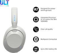 Sony ULT WEAR Wireless Noise‑Cancelling Headphones – Off‑White | WH‑ULT900N/W