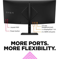 HP OMEN 34 Inch FHD IPS Gaming Monitor | 780K8AA#ABU HP Monitor Euronics Ireland