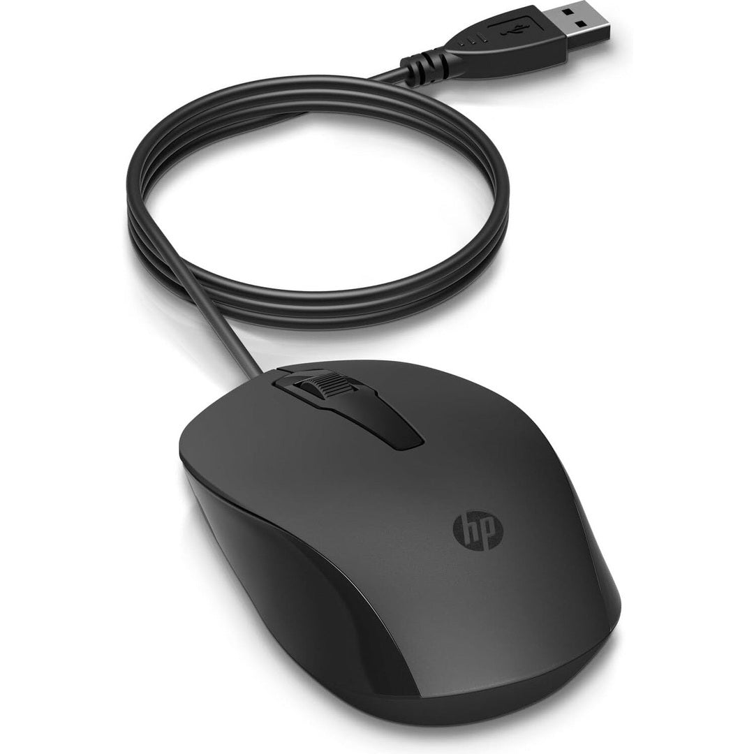 HP Mouse 150 Wired, Black | 240J6AA-DP HP Keyboard Euronics Ireland