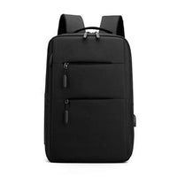 Groov-e Laptop Backpack with USB Charging Access Black - official product image