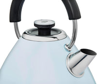 Morphy Richards Venture 1.5L Blue Pyramid Kettle - Duck Egg | 100136