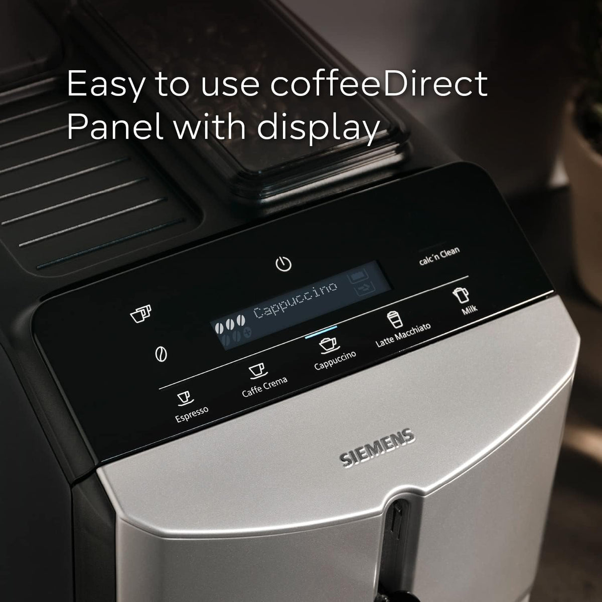 Siemens EQ300 Fully Automatic Bean to Cup Coffee Machine – view 4