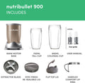 Nutribullet Pro 900W Personal Blender with BPA-Free Cup | NBLP9