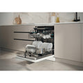 Haier I-Pro Shine Series 3 Freestanding Dishwasher 60cm - White - in a kitchen, door open