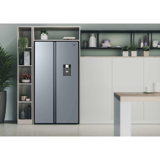 Hoover H-Fridge 500 Maxi 523L American Fridge Freezer with Water Dispenser - Inox - detail