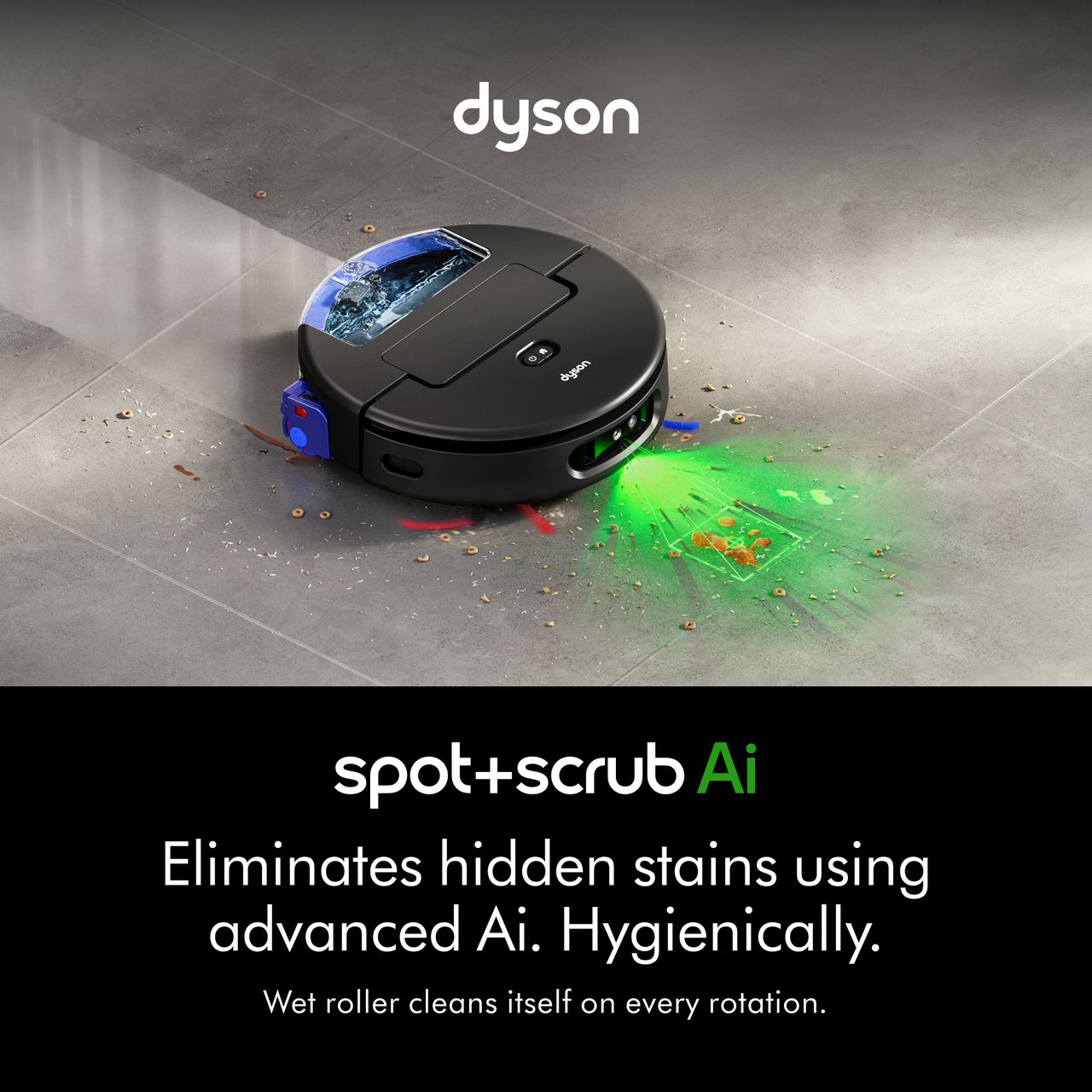 Dyson SpotScrub AI Robotic Vacuum Cleaner | 586180-01