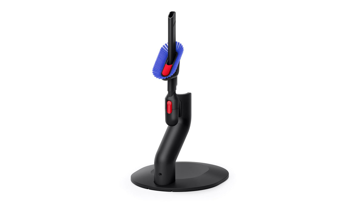 Dyson PencilVac Fluffycones Cordless Vacuum Cleaner - Matte Black - magnetic charging dock