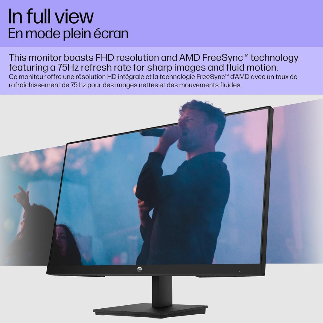 HP V24i G5 Full HD - 24" Monitor | 65P58AA