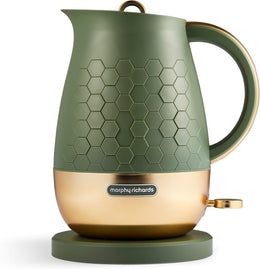 Morphy Richards Cassini 1.7L Rapid Boil Jug Kettle, Olivine Green | 103022