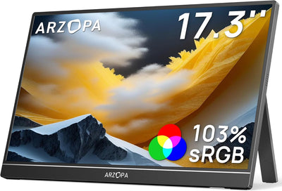 ARZOPA A1M 17.3" FHD Portable Monitor | A1M