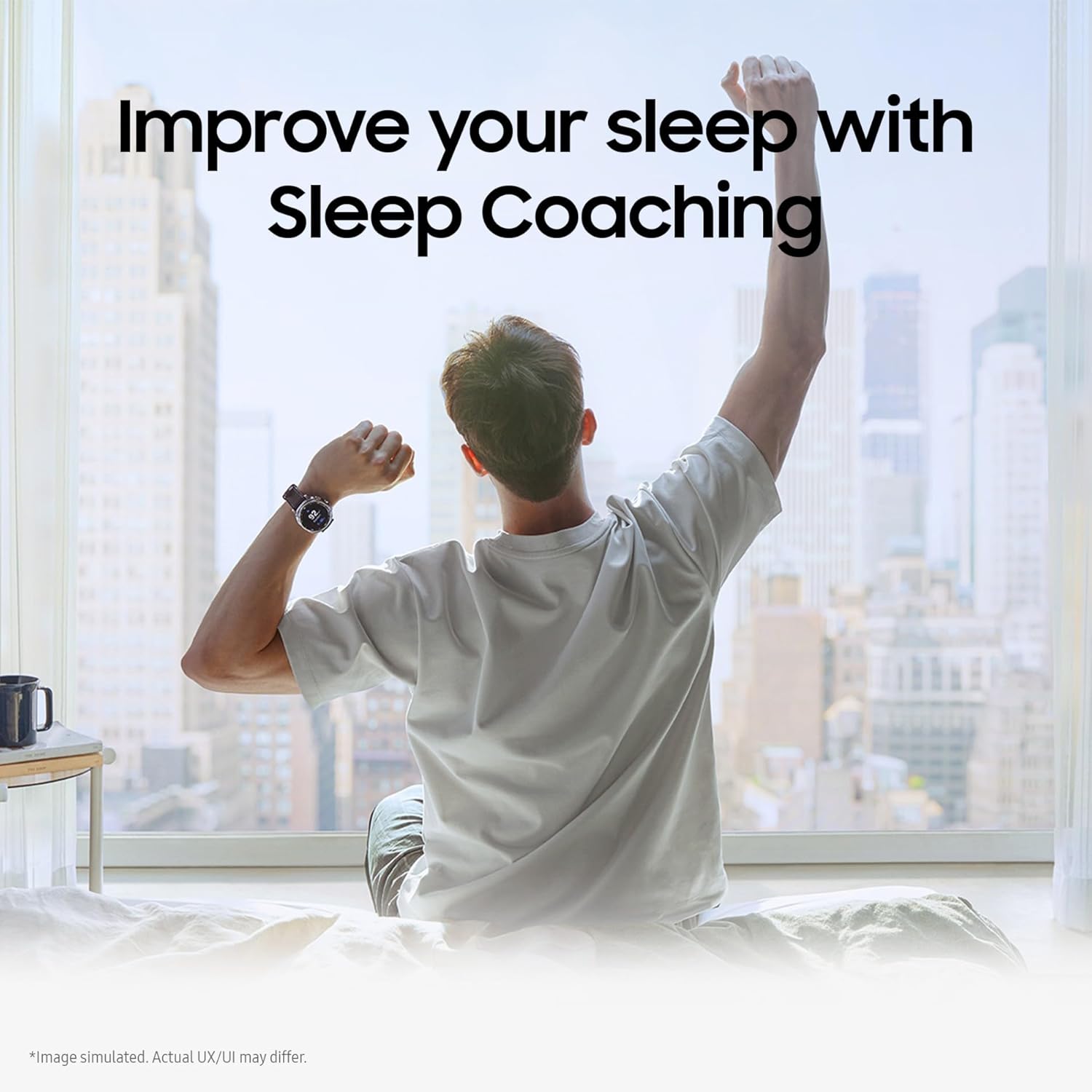 Samsung Galaxy Watch8 Classic Bluetooth – 46mm Silver | SM-L305FZSABTU