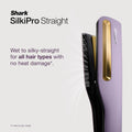 Shark SilkiPro Ceramic Hair Straightener & Dryer | HT401UKPU