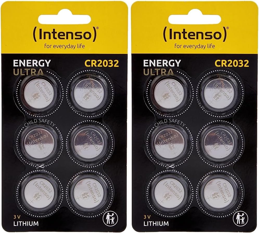 Intenso Energy Ultra CR2032 3V Lithium Button Cell Batteries, 6 Pack - view 4