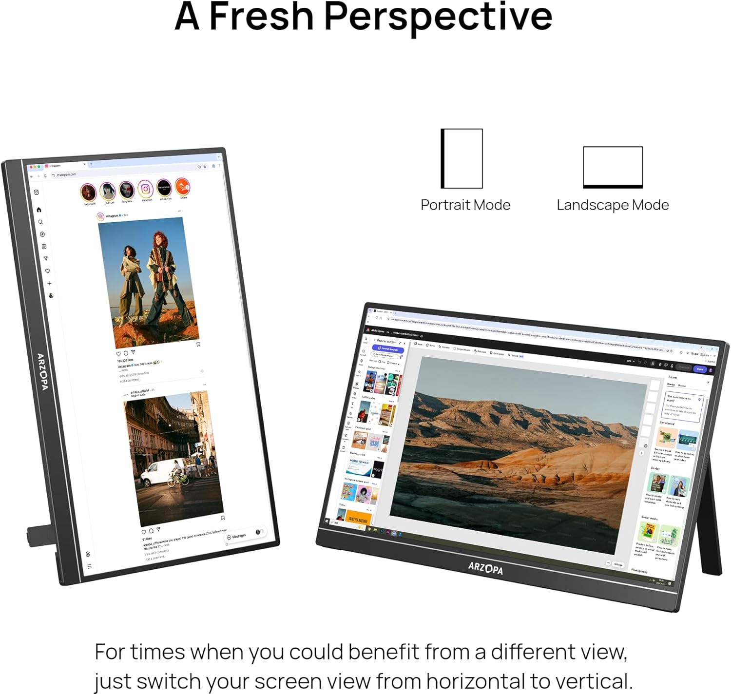 ARZOPA A1M 17.3" FHD Portable Monitor | A1M