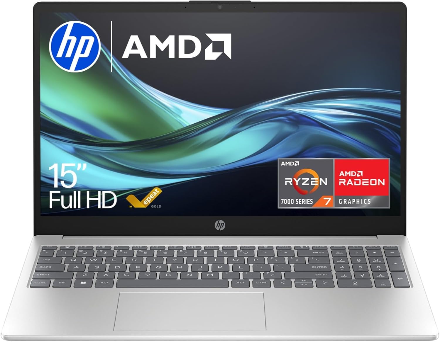 HP 15.6" AMD Ryzen 7 5825U Processor | 16GB RAM | 1TB SSD | AMD Radeon Graphics | BQ7X8EA