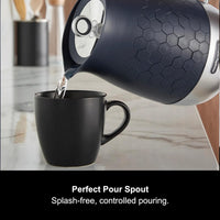 Morphy Richards Cassini 1.7L Rapid Boil Jug Kettle, Outer Space Blue & Silver | 103021