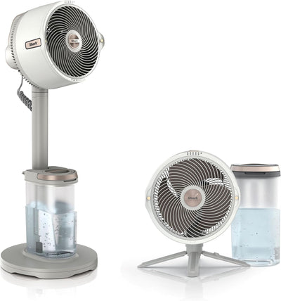 Shark FlexBreeze Pro Mist Indoor & Outdoor Fan with Misting System – White | FA300WHUK