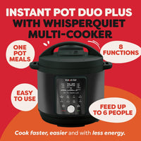 Instant Pot WhisperQuiet 9‑in‑1 Multi‑Cooker – 6 L Smart Pressure Cooker