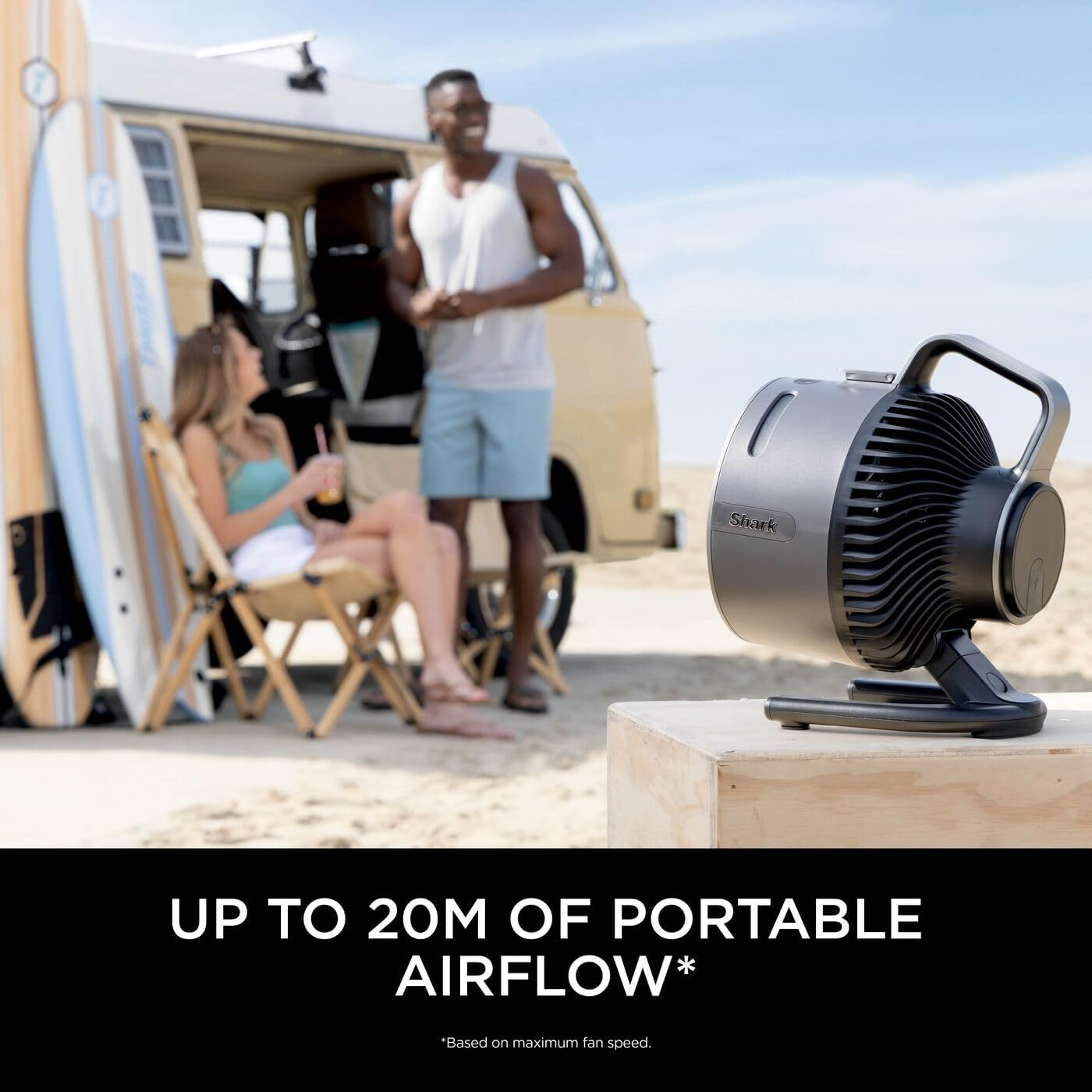 Shark FlexBreeze HydroGo Air Mist Fan | FA050UK