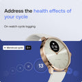 Withings ScanWatch Light - Health Tracking Watch with Heart Rate & SpO2 - Rose Gold White | 78-HWA11-model 1-All-Int