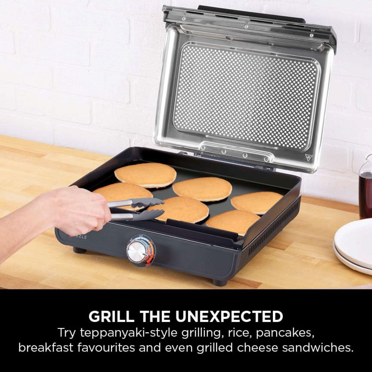 Ninja Sizzle Indoor Grill & Flat Plate | GR101UK