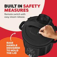 Instant Pot WhisperQuiet 9‑in‑1 Multi‑Cooker – 6 L Smart Pressure Cooker